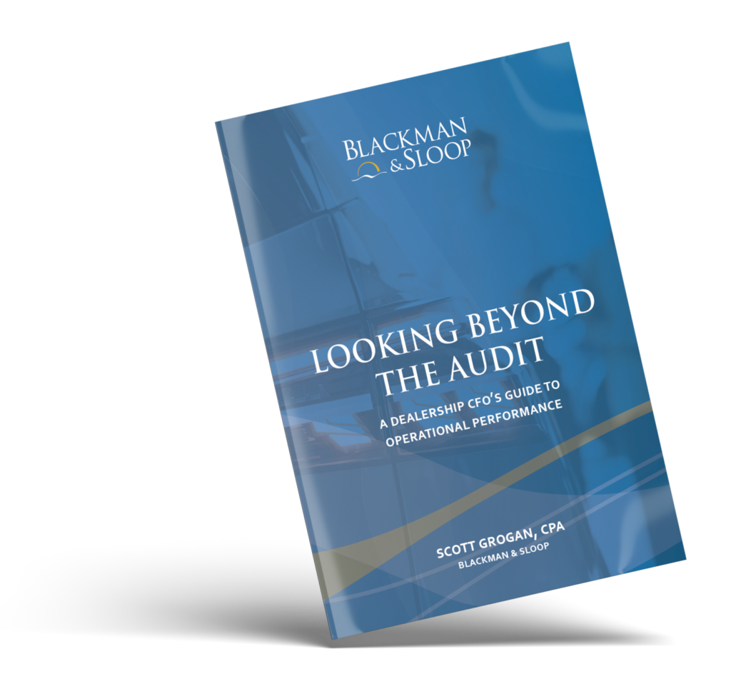 Blackman & sloop ebook whitepaper mockup for auto dealership practice